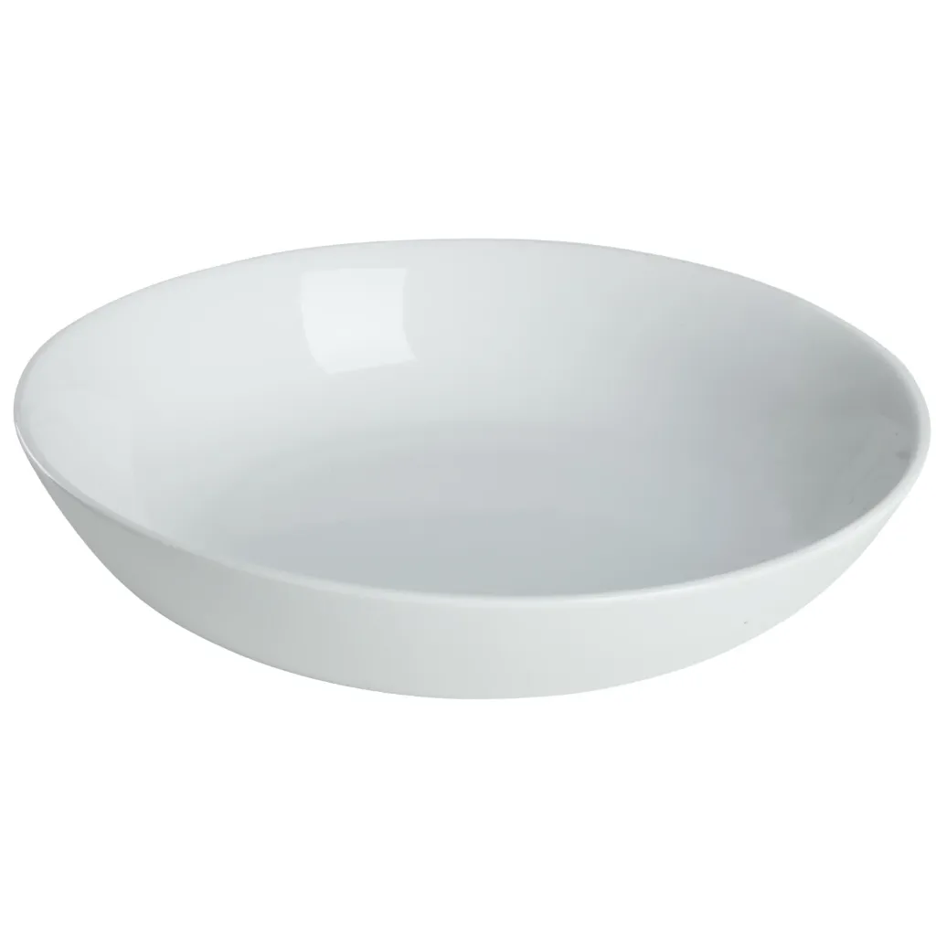 [2044] Assiette Creuse Blanche Eco Ø 23
