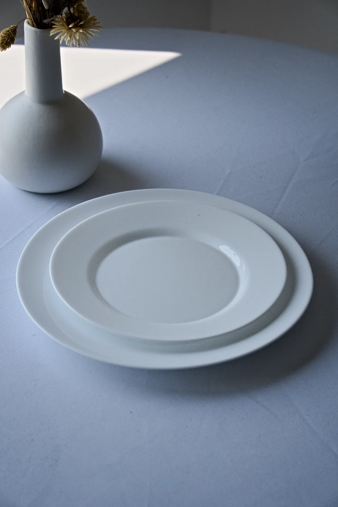 Assiette Dessert Blanche Eco  Ø 19