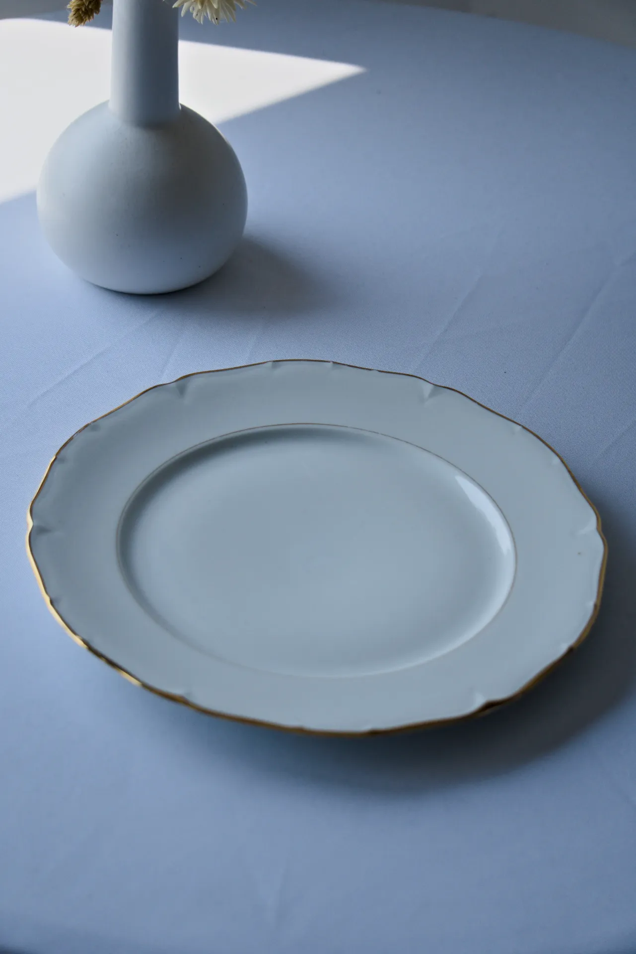 [2080] Assiette Plate Vintage dépareillée