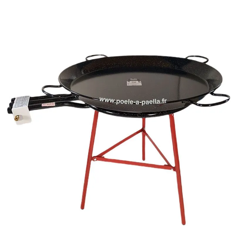 [2073] Kit Paella 40 personnes avec  trépied,réchaud