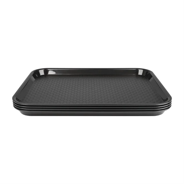 [2091] Plateau de Service 35x45 Olympia Polypropylène noir.